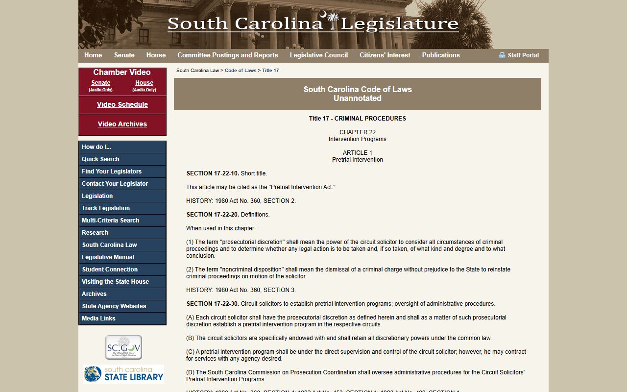 Aiken County arrest records South Carolina expungement statute