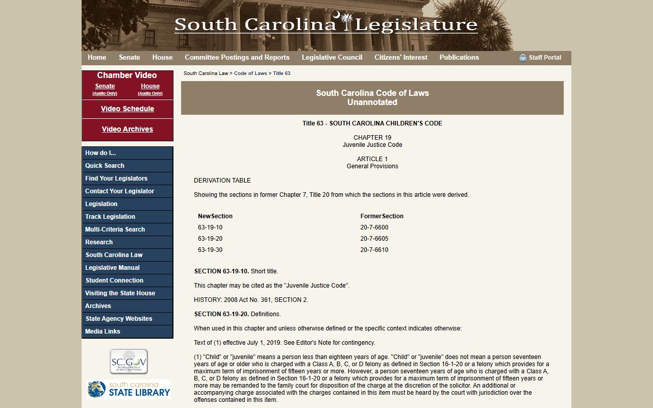 Aiken County court records South Carolina juvenile confidentiality statute